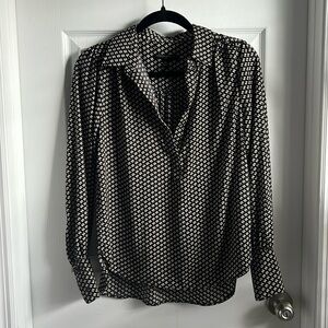 Banana Republic Silky Collar Blouse